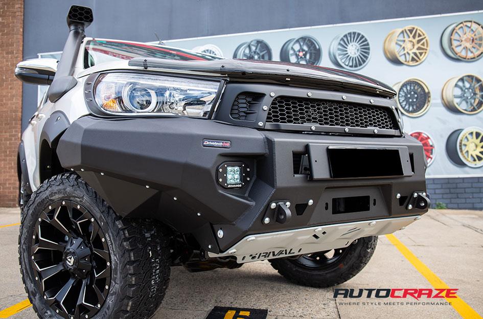TOYOTA HILUX N80 4WD ASSAULT GLOSS BLACK MILLED ACCENTS